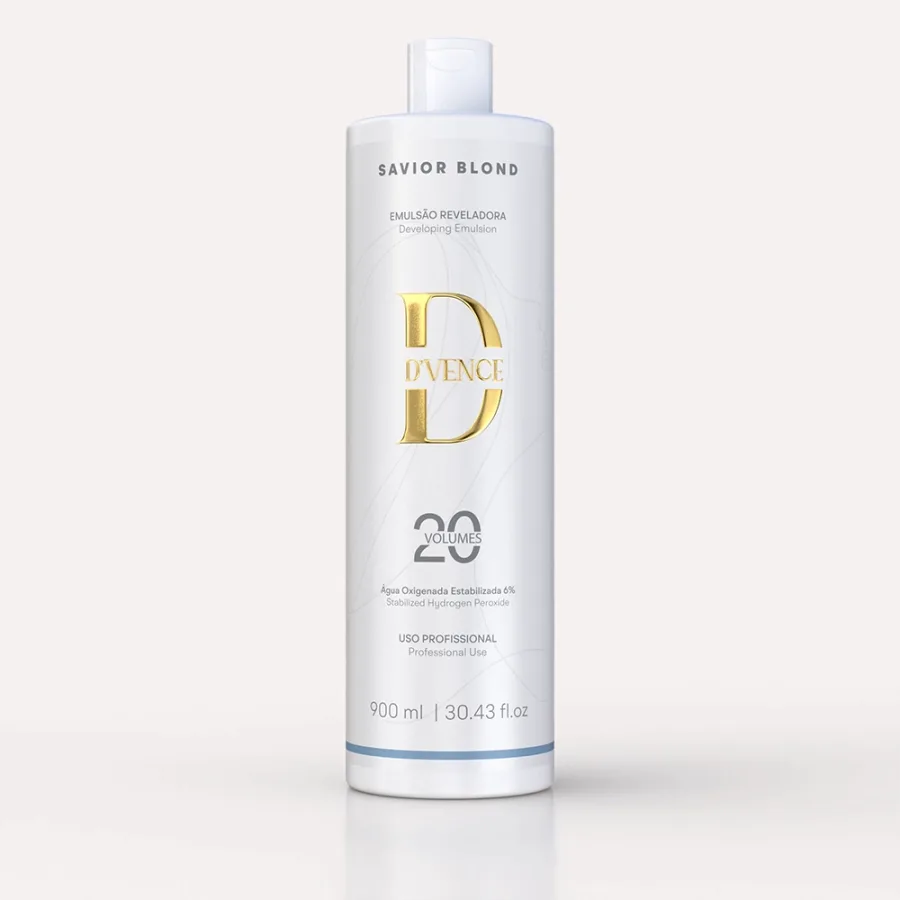 D'vence D'vence Savior Blond Emulsão Reveladora OX 20 Volumes 900ml Único